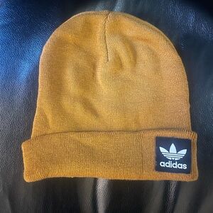 Adidas Mustard Yellow beanie